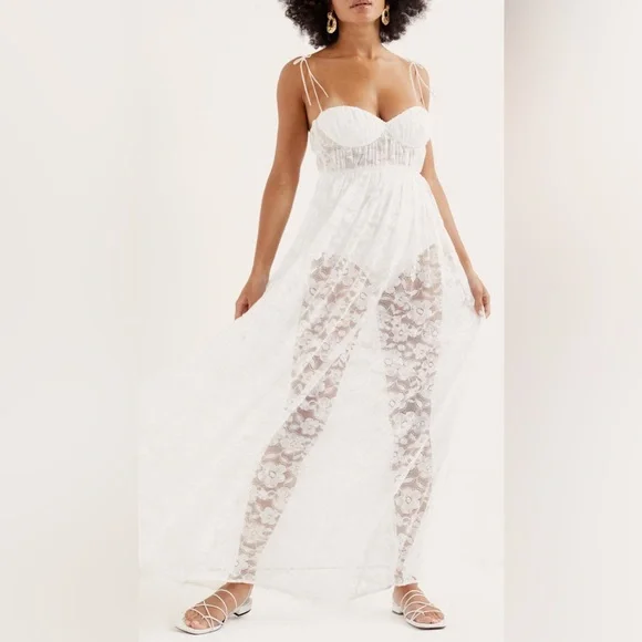 For Love And Lemons Lorena Maxi Dress - Picture 4 of 9